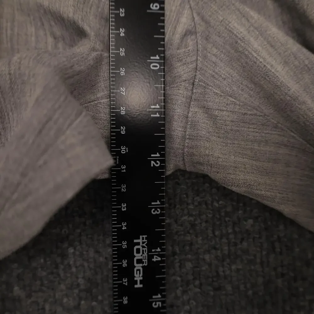 Calvin Klein Dress Pants Mens 32x30 Gray Wool Blend Stretch Flat Front Office